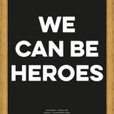 Cuadro Good Music David Bowie We can be heroes