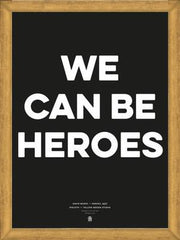 Cuadro Good Music David Bowie We can be heroes
