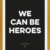 Cuadro Good Music David Bowie We can be heroes