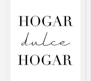 Cuadro Dulce Hogar
