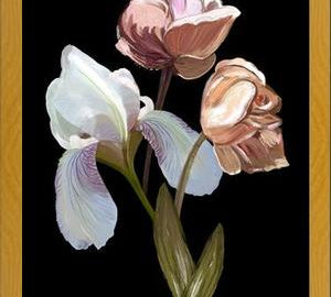 Cuadro Heirloom floral art bouquet