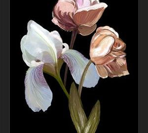 Cuadro Heirloom floral art bouquet
