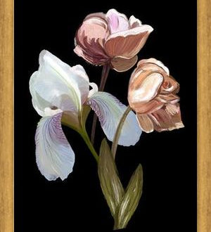 Cuadro Heirloom floral art bouquet