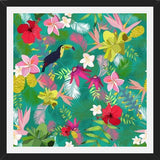 Cuadro Exotic Flowers Tropical