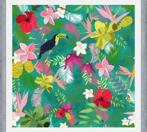 Cuadro Exotic Flowers Tropical