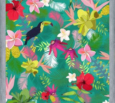 Cuadro Exotic Flowers Tropical