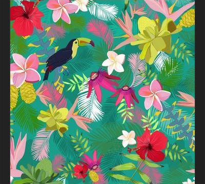 Cuadro Exotic Flowers Tropical
