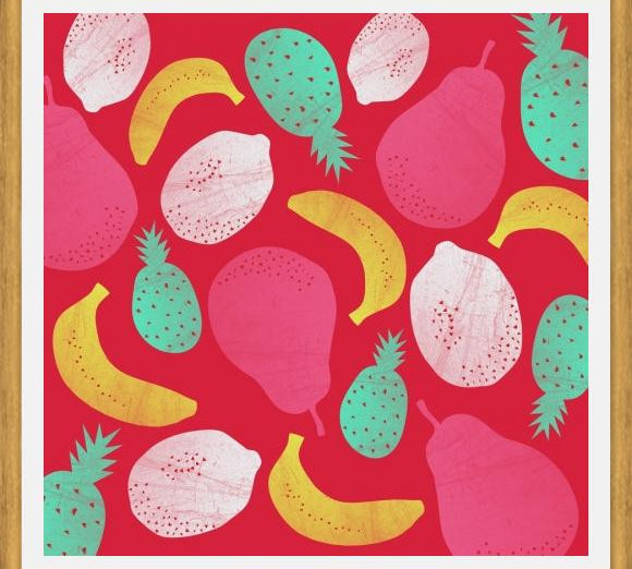 Enmarcado Fruit Salad