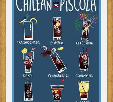 Cuadro Chilean Piscola