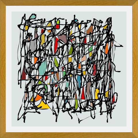 Cuadro Abstract Composition 711