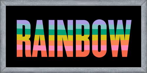 Cuadro Rainbow