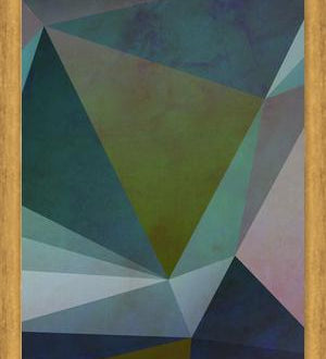 Cuadro Interconnected Triangles III