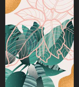 Cuadro Floral Brazil 03