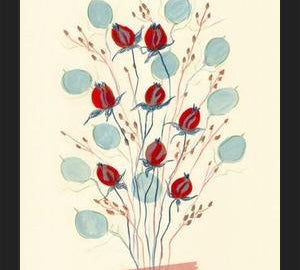 Cuadro Retro Floral Arrangement