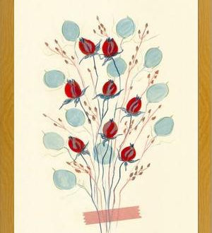 Cuadro Retro Floral Arrangement