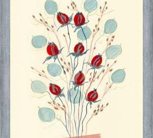 Cuadro Retro Floral Arrangement