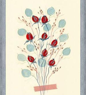 Cuadro Retro Floral Arrangement