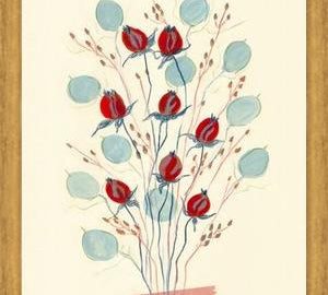 Cuadro Retro Floral Arrangement