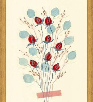 Cuadro Retro Floral Arrangement