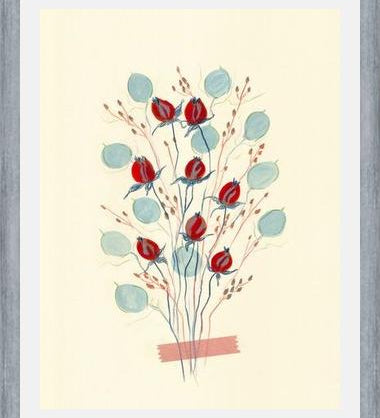 Cuadro Retro Floral Arrangement