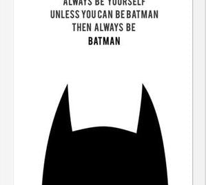 Cuadro Be Batman