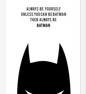 Cuadro Be Batman