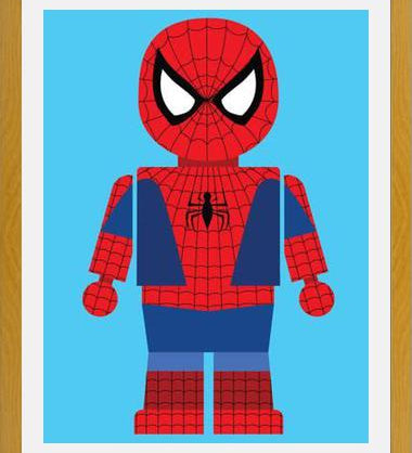 Cuadro Spider Man Toy