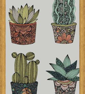 Cuadro Little cactus