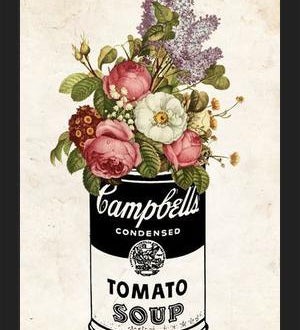 Cuadro  tomato pop art by THE NEW BLACK DESIGN