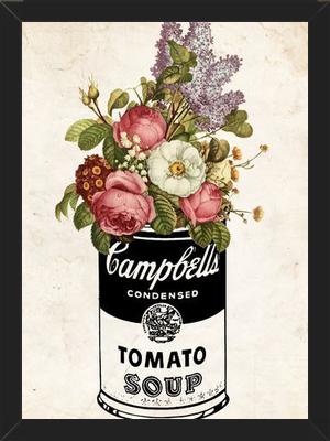 Cuadro  tomato pop art by THE NEW BLACK DESIGN