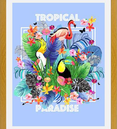 Cuadro Tropical Paradise