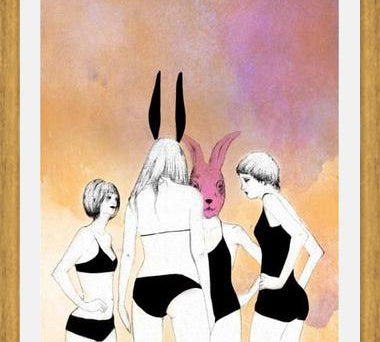 Cuadro Lady Reunion