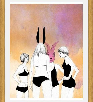 Cuadro Lady Reunion