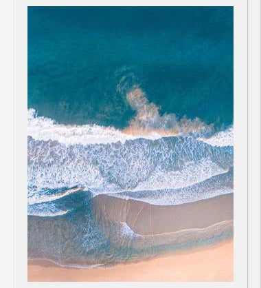 Cuadro Sand Ocean