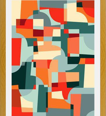 Cuadro Fragments XVI
