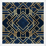 Cuadro Art Deco Blue