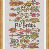 Cuadro Be Brave 2