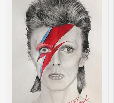 Cuadro David Bowie