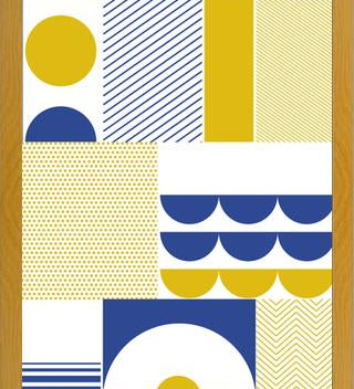 Cuadro Geometría abstracta