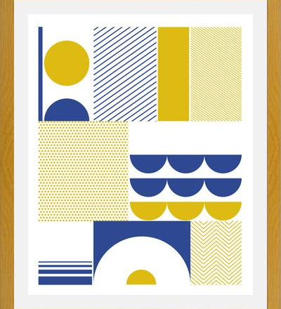 Cuadro Geometría abstracta