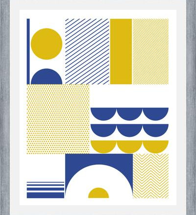 Cuadro Geometría abstracta