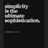 Cuadro Simplicity is the ultimate