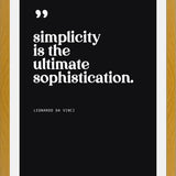 Cuadro Simplicity is the ultimate