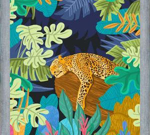 Cuadro Sleeping Panther
