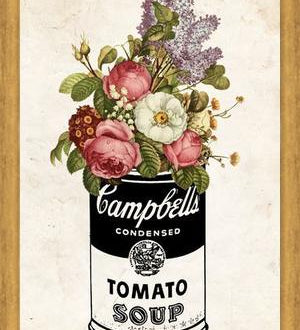 Cuadro  tomato pop art by THE NEW BLACK DESIGN