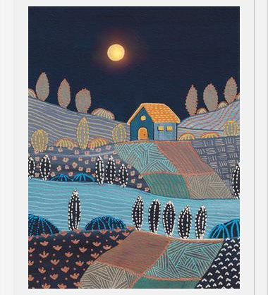 Cuadro Midnight landscape
