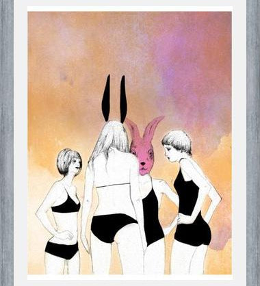 Cuadro Lady Reunion