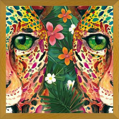 Cuadro leopardos