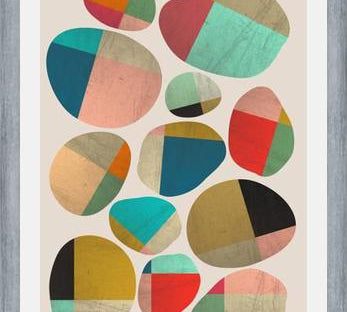 Enmarcado Playful Stones