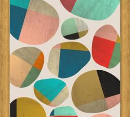 Enmarcado Playful Stones
